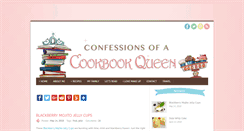 Desktop Screenshot of confessionsofacookbookqueen.com