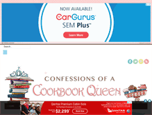 Tablet Screenshot of confessionsofacookbookqueen.com